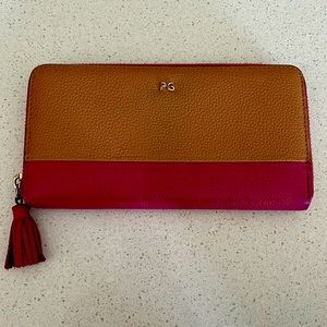Purificacion García Leather Wallet